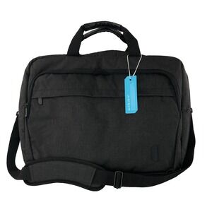 Bagsmart Laptop Briefcase Messenger Shoulder Digi Smart Bag Expandable Gray NWT